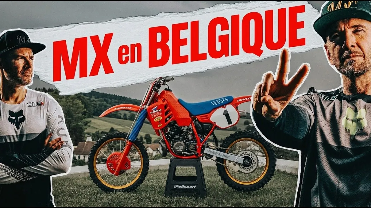 250 CR 1986 sur le ELF AMPL Motocross par MX Test
