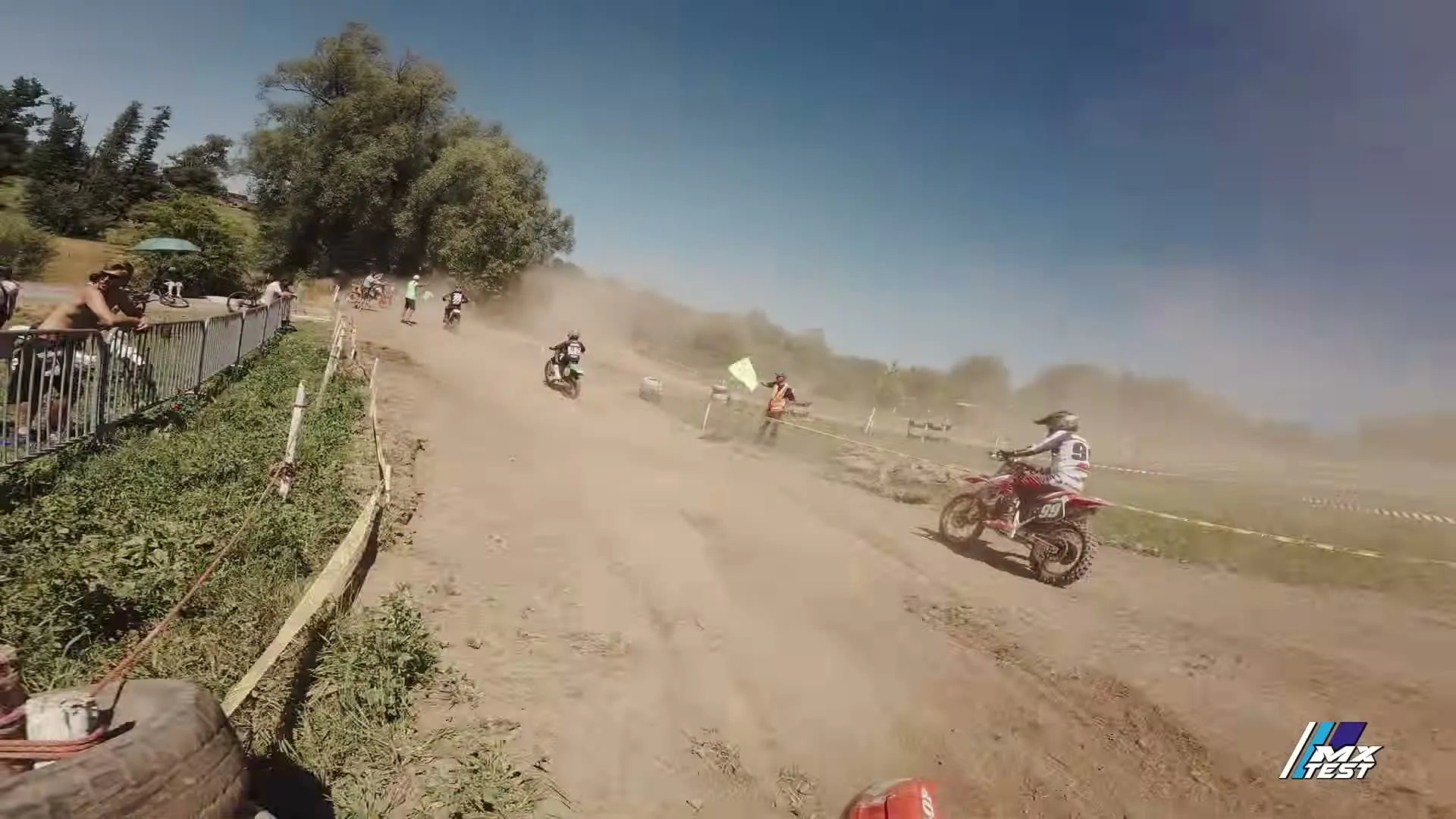 250 CR 1986 sur le ELF AMPL Motocross - 25