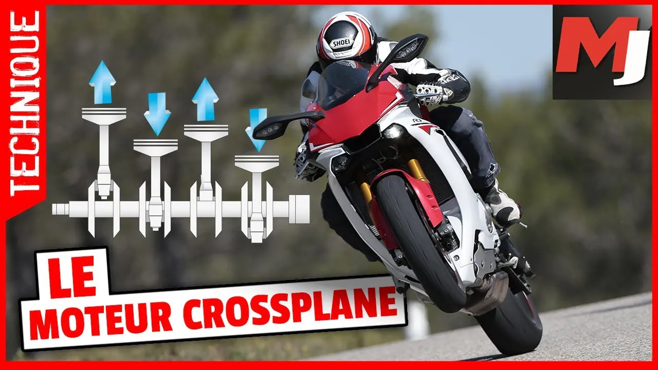 Comment fonctionne le moteur CROSSPLANE de YAMAHA par Moto Journal