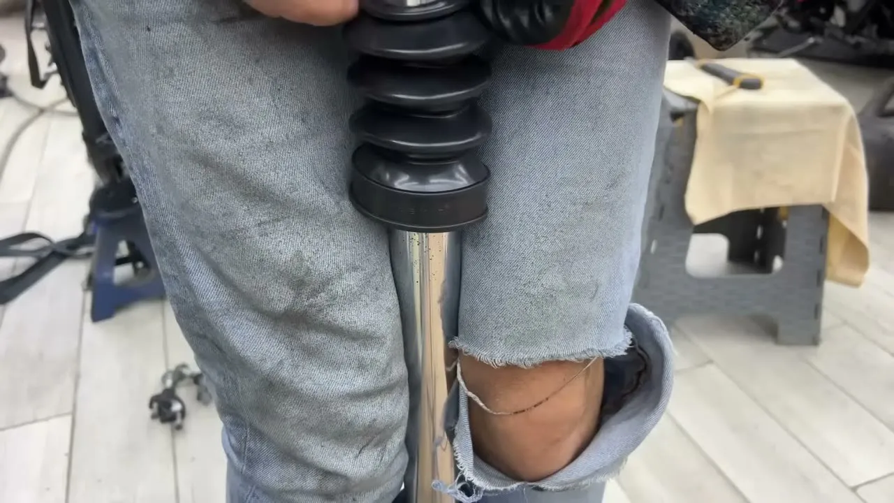 HARLEY DAVIDSON brûlée qui renaît - 26