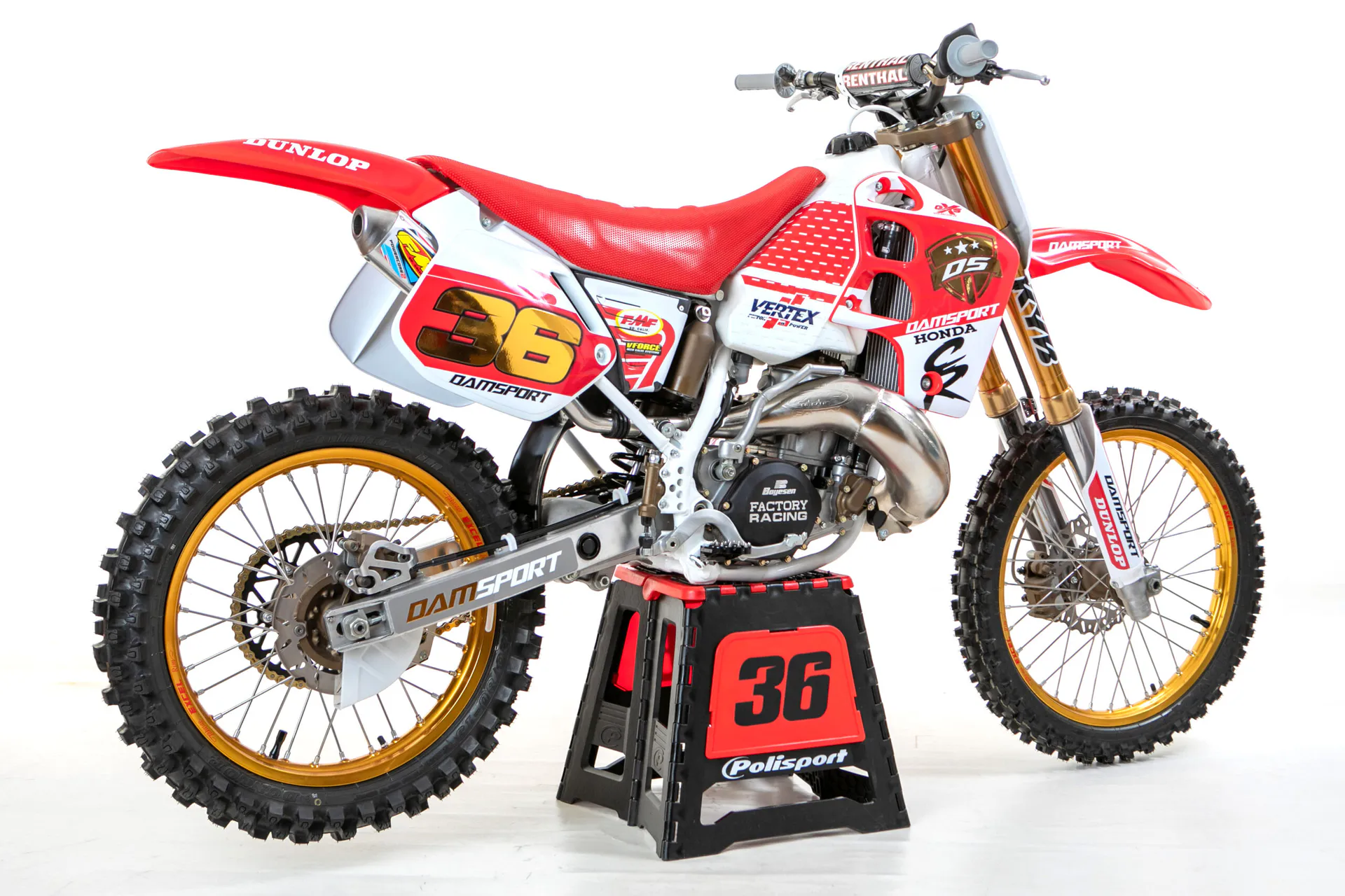 Honda CR 500, restauration complète d’une légende du deux-temps