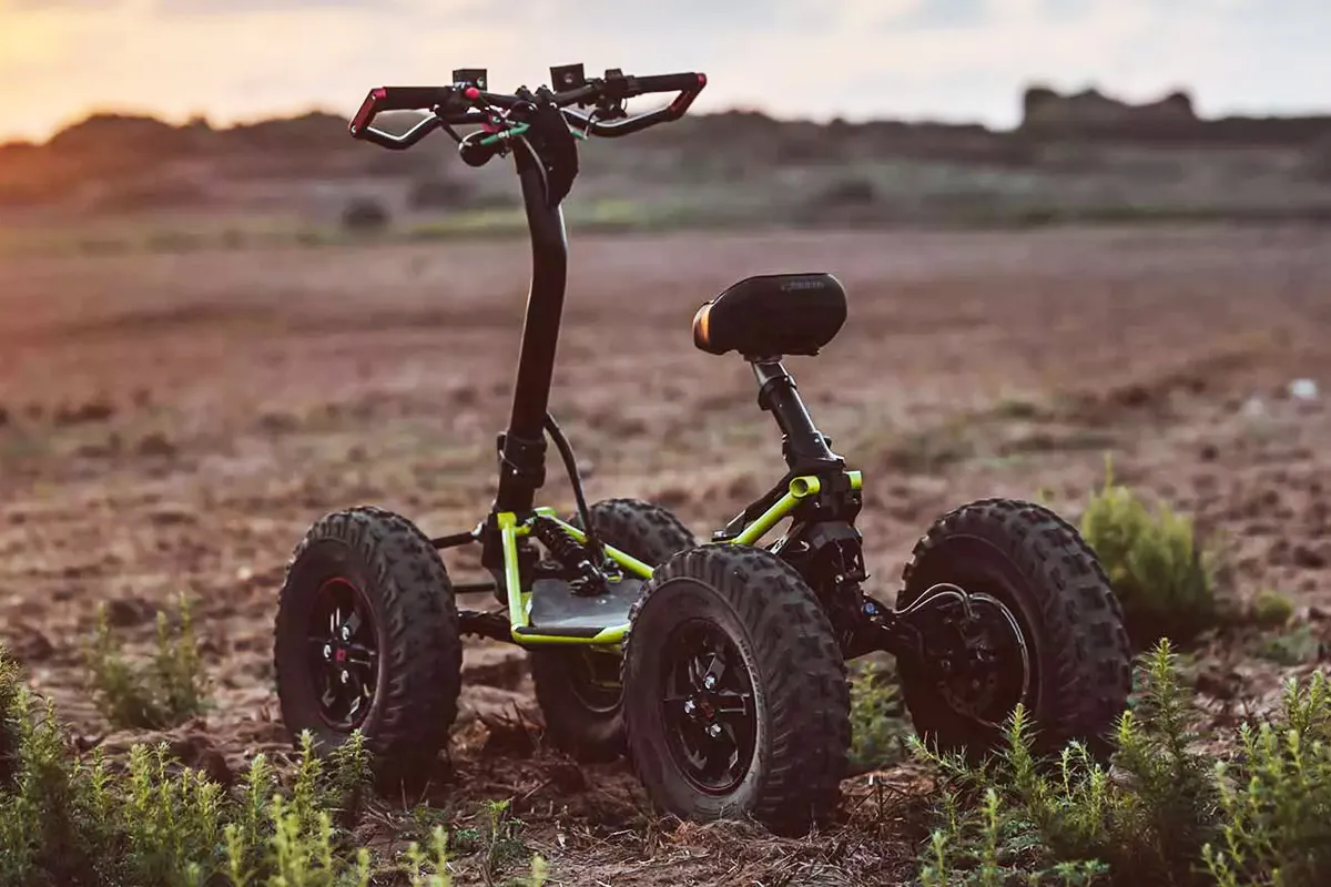 La trottinette éléctrique XXL pour faire du Tout-Terrain - 04