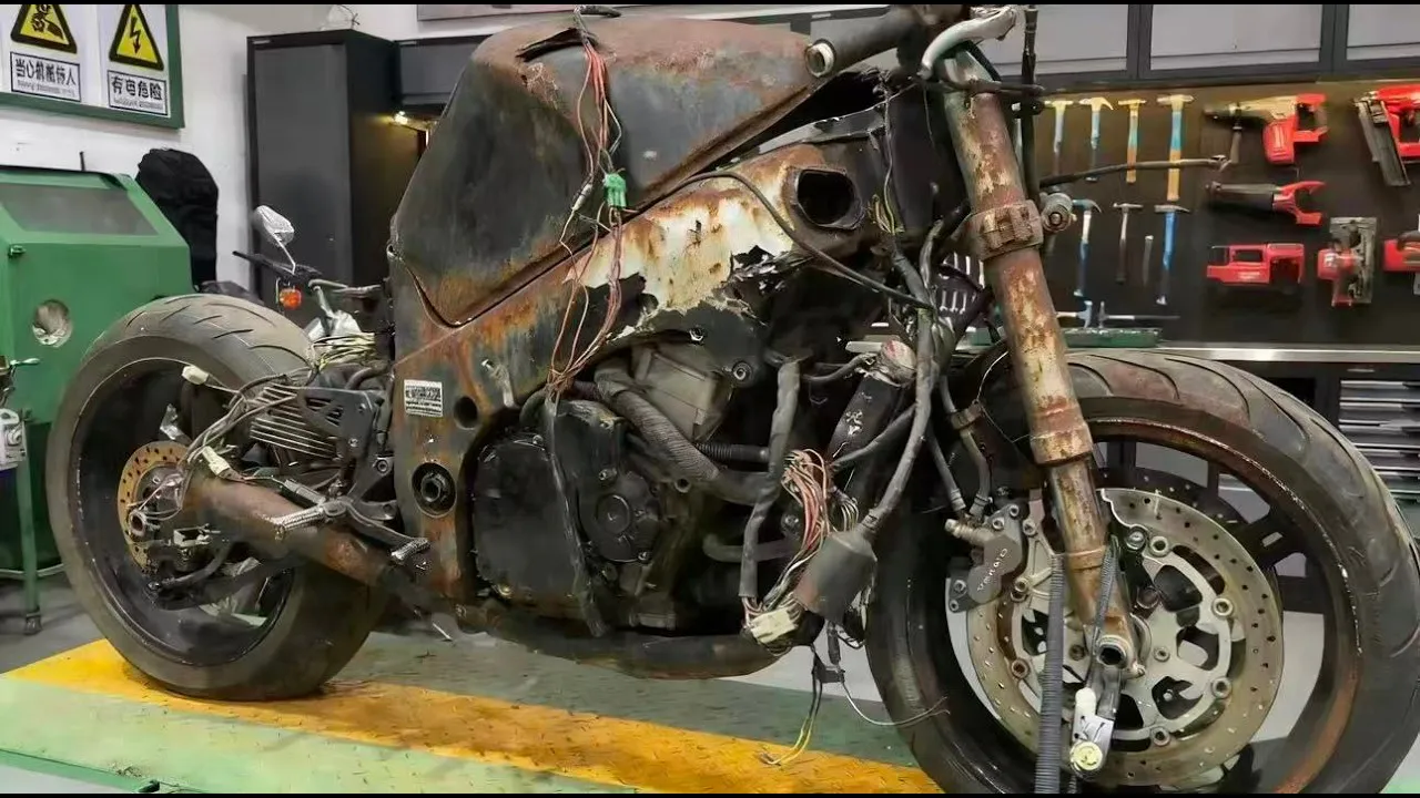 Ressusciter une Suzuki 750 GSXR