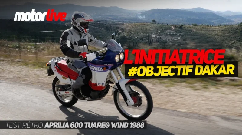 Retro Aprilia 600 Tuareg Wind 1988