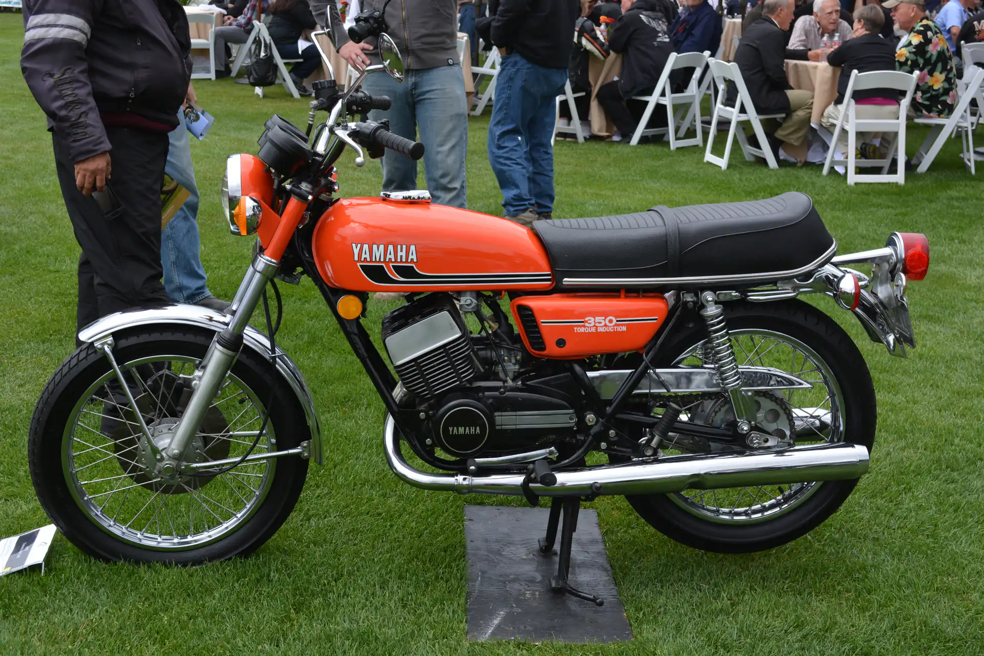 YAMAHA 350 RDLC, préparations et performances - 01