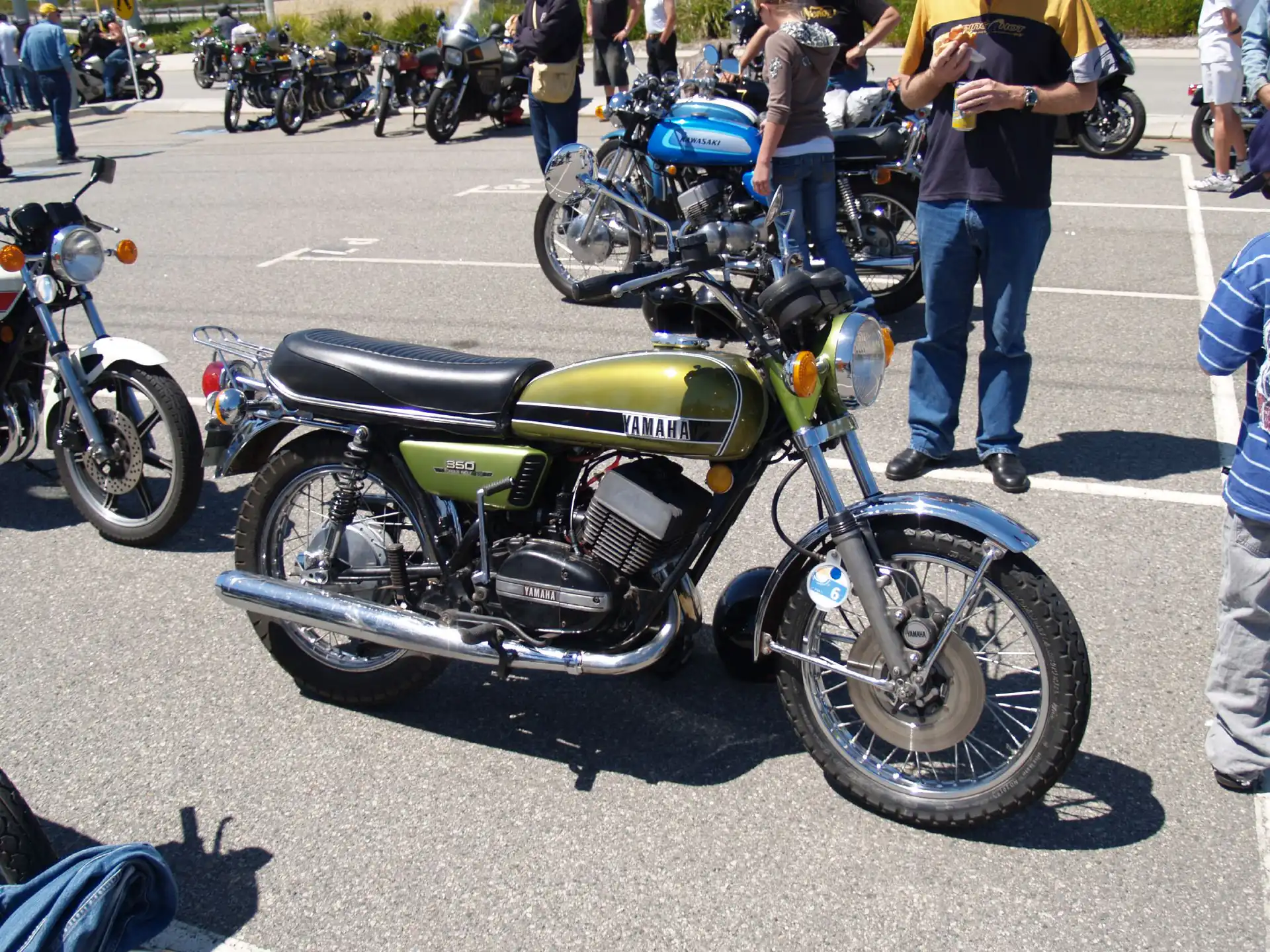 YAMAHA 350 RDLC, préparations et performances - 10