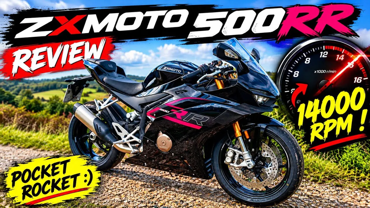 ZXMoto 500 RR, prise de contact